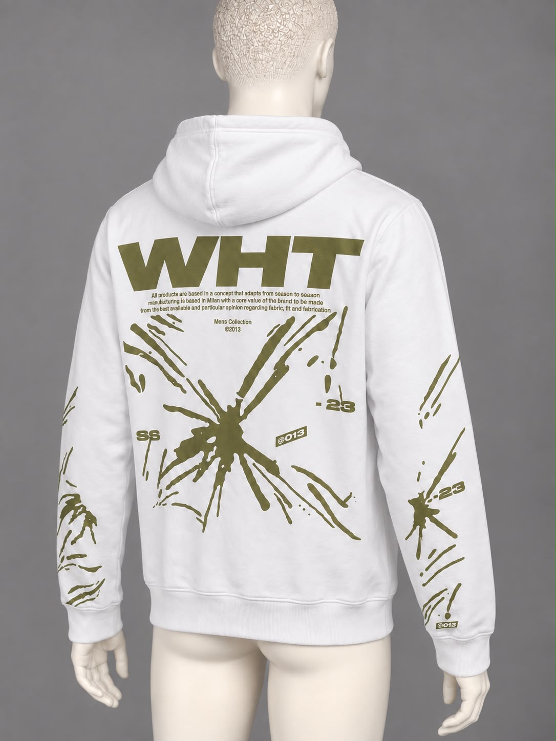Off White Hooded Sweater (M)