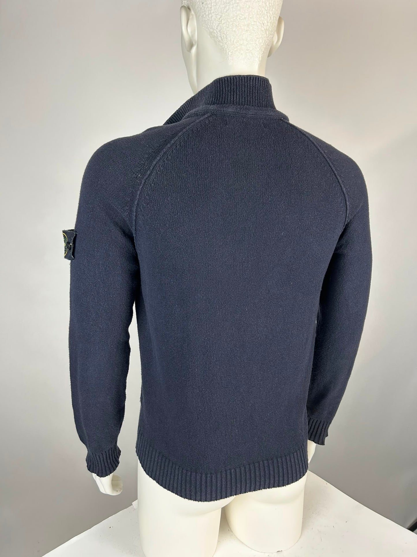 Stone Island Wool Knitwear Quarterzip (S)