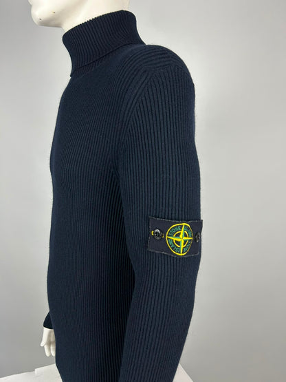 Stone Island Wool Turtle Neck Knitwear Sweater (XL)