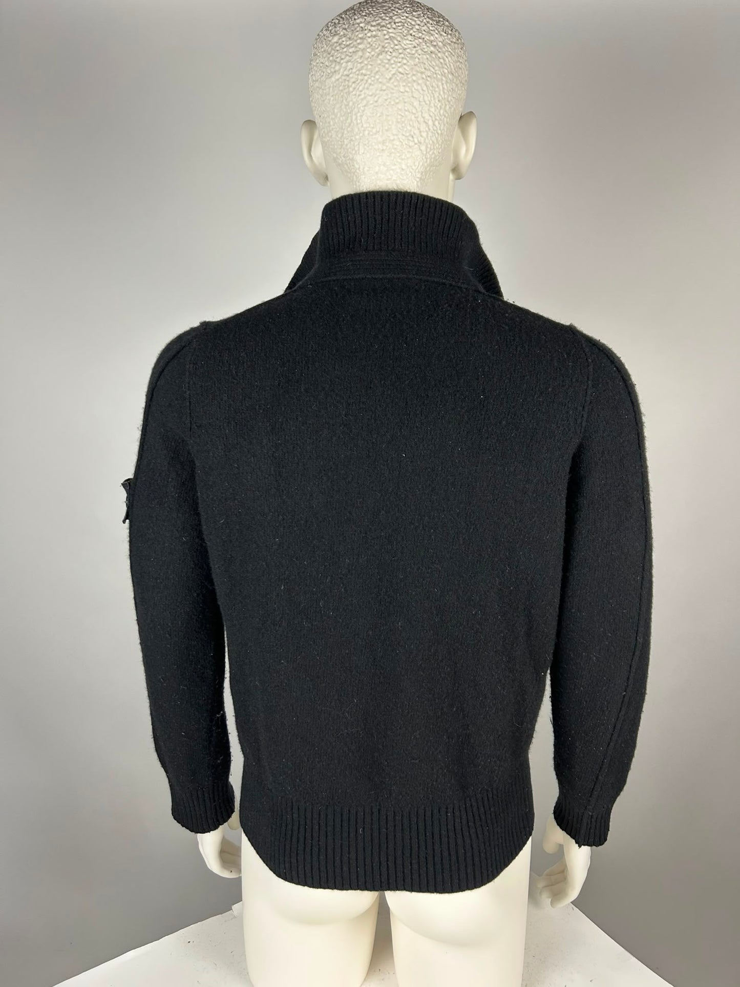 Stone Island Wool Knitwear Quarterzip (L)
