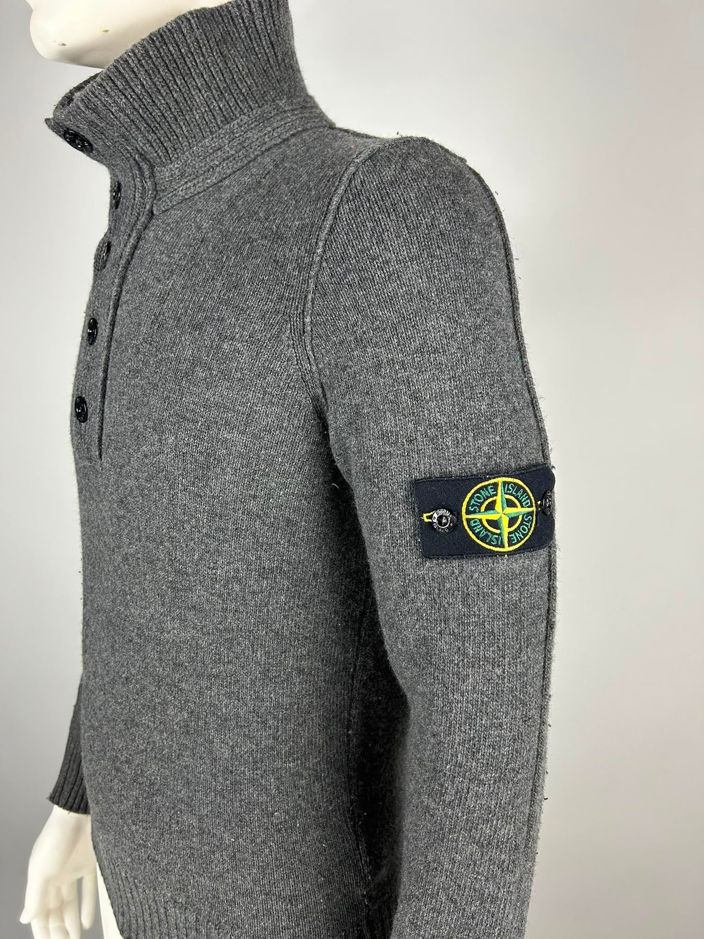 Stone Island Wool 1/4 Zip (XL)