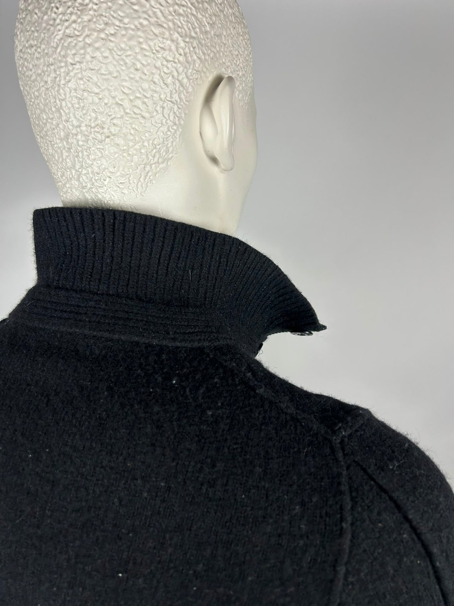 Stone Island Wool Knitwear Quarterzip (L)