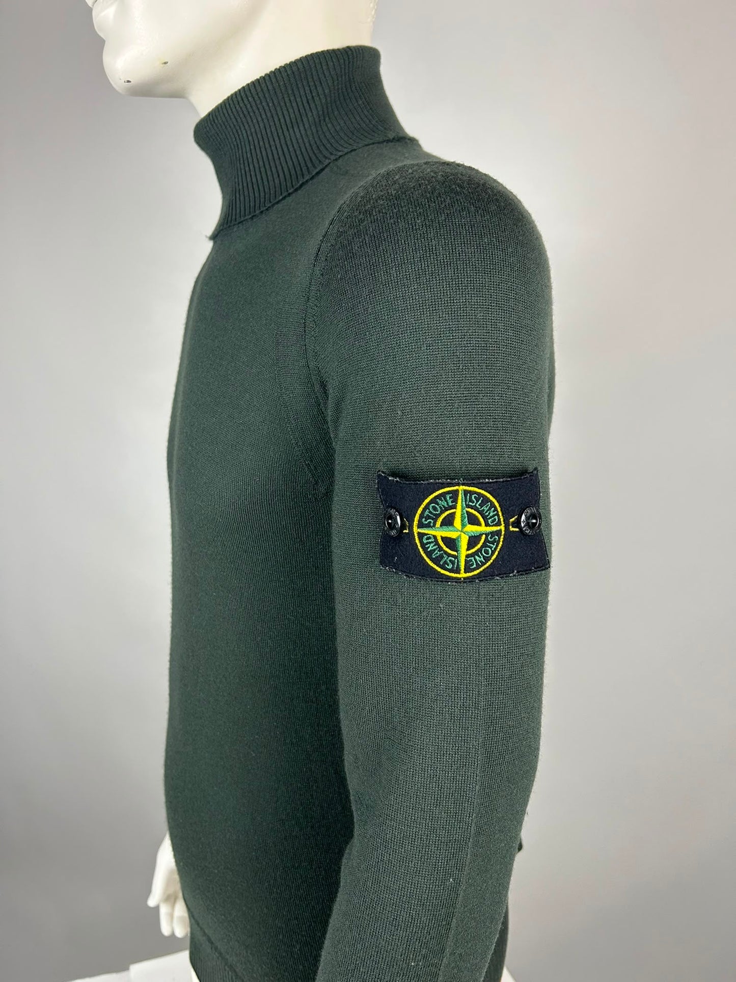 Stone Island Wool Turtle Neck Knitwear Sweater (S)