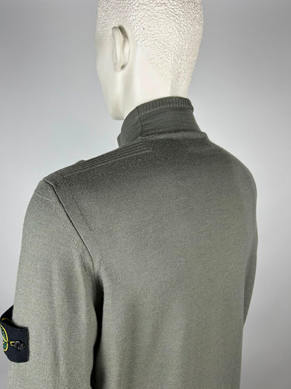 Stone Island Wool Knitwear Cardigan (XXL)