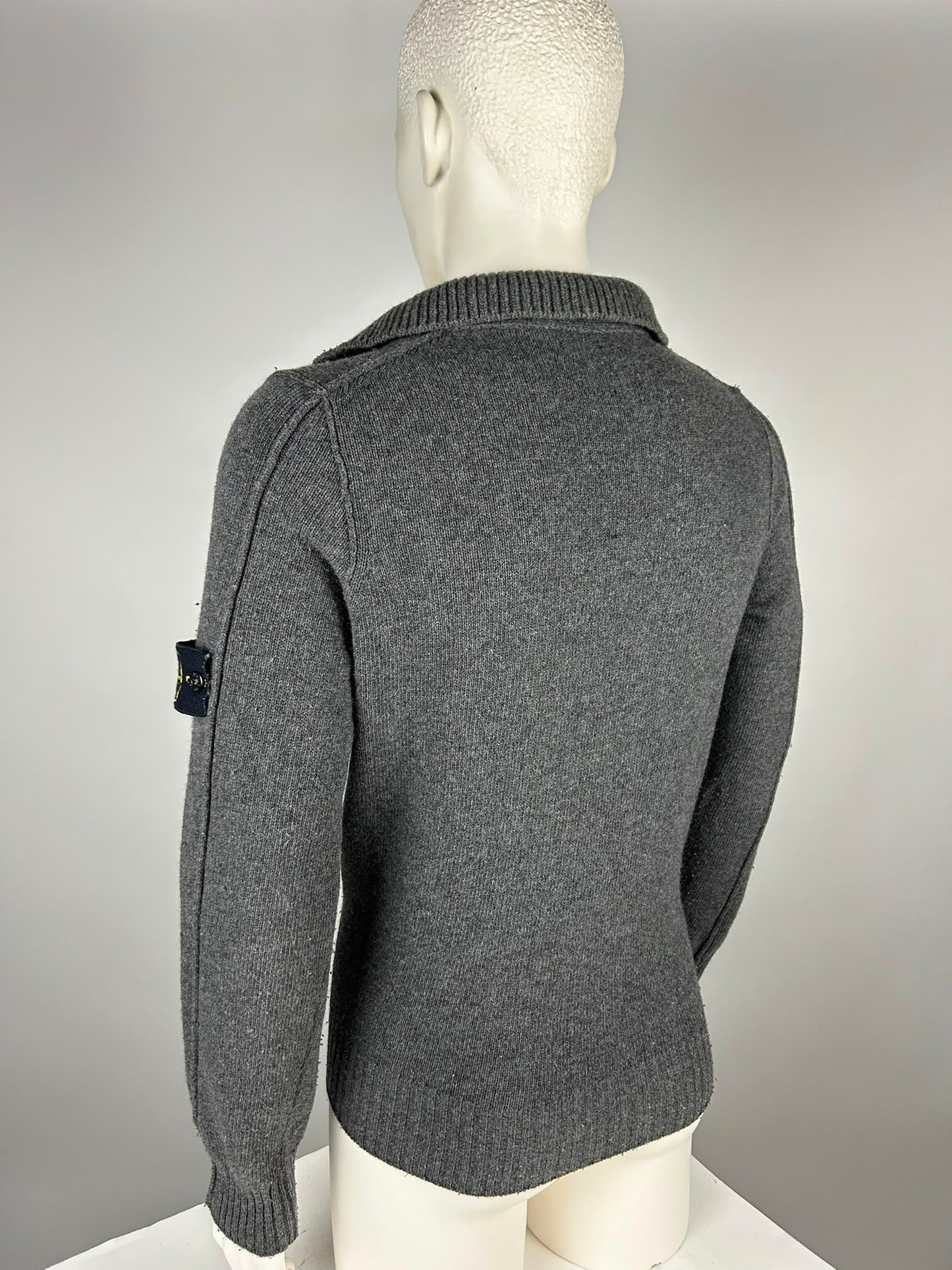 Stone Island Wool 1/4 Zip (XL)