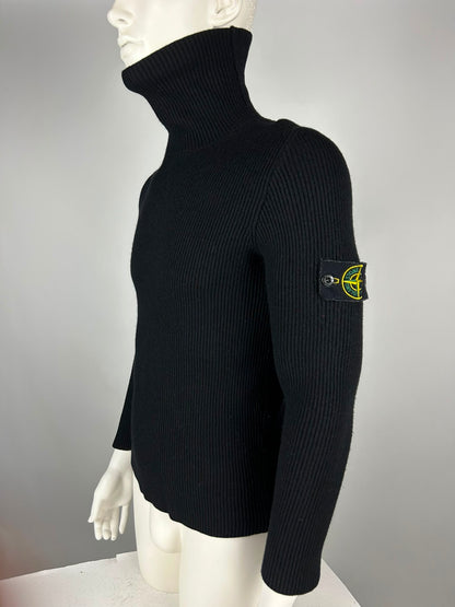 Stone Island Wool Turtle Neck Knitwear Sweater (S)