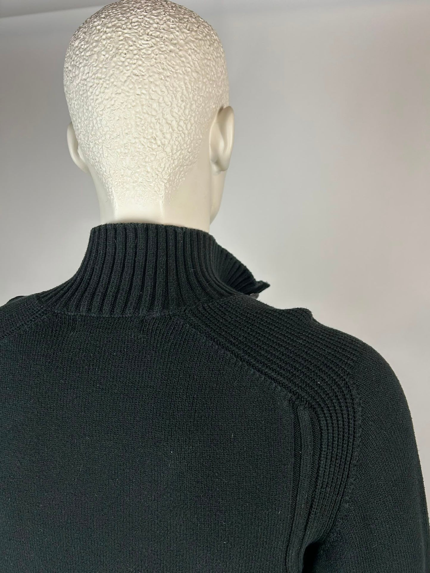 Stone Island Wool Knitwear Quarterzip (XL)