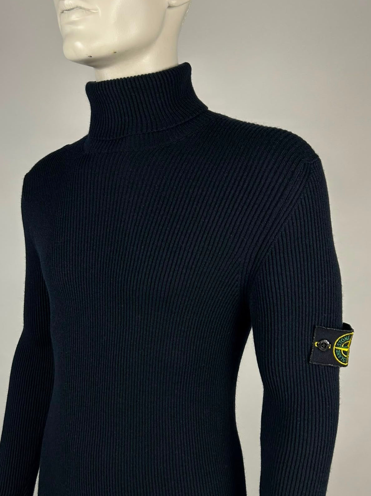 Stone Island Wool Turtle Neck Knitwear Sweater (XL)