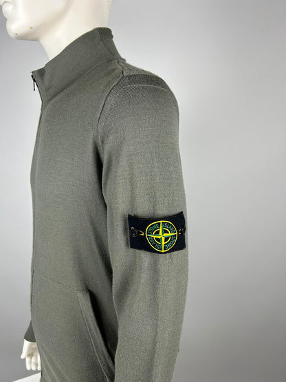 Stone Island Wool Knitwear Cardigan (XXL)