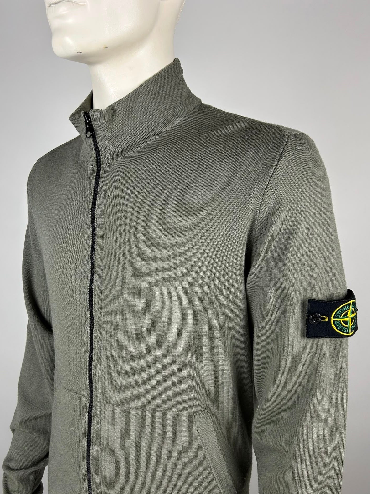 Stone Island Wool Knitwear Cardigan (XXL)
