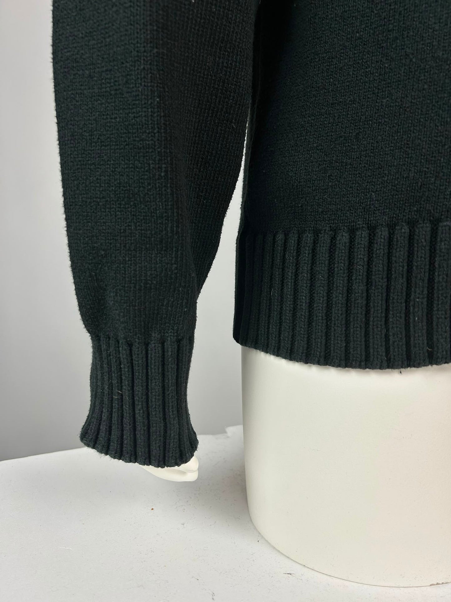 Stone Island Wool Knitwear Quarterzip (XL)