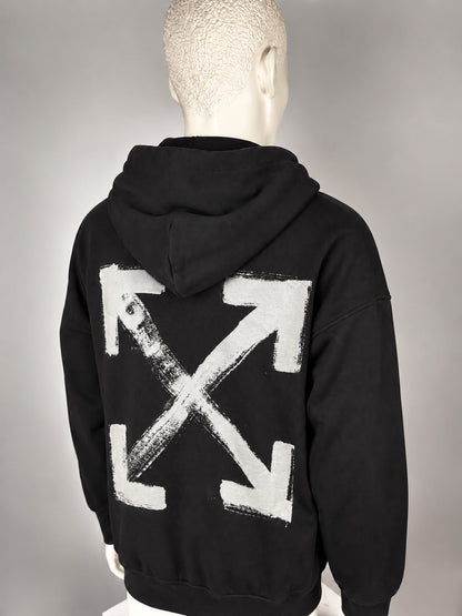 Off White Hooded Sweater (S)
