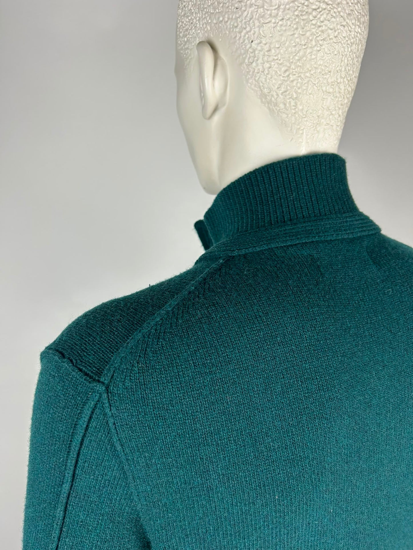 Stone Island Wool Knitwear Quarterzip (XXL)