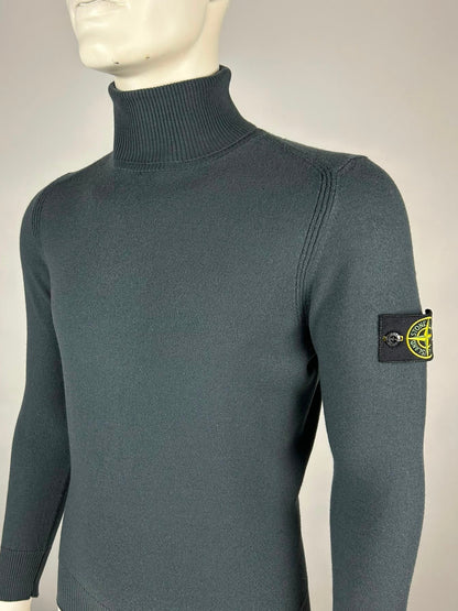 Stone Island Wool Turtle Neck Knitwear Sweater (M)
