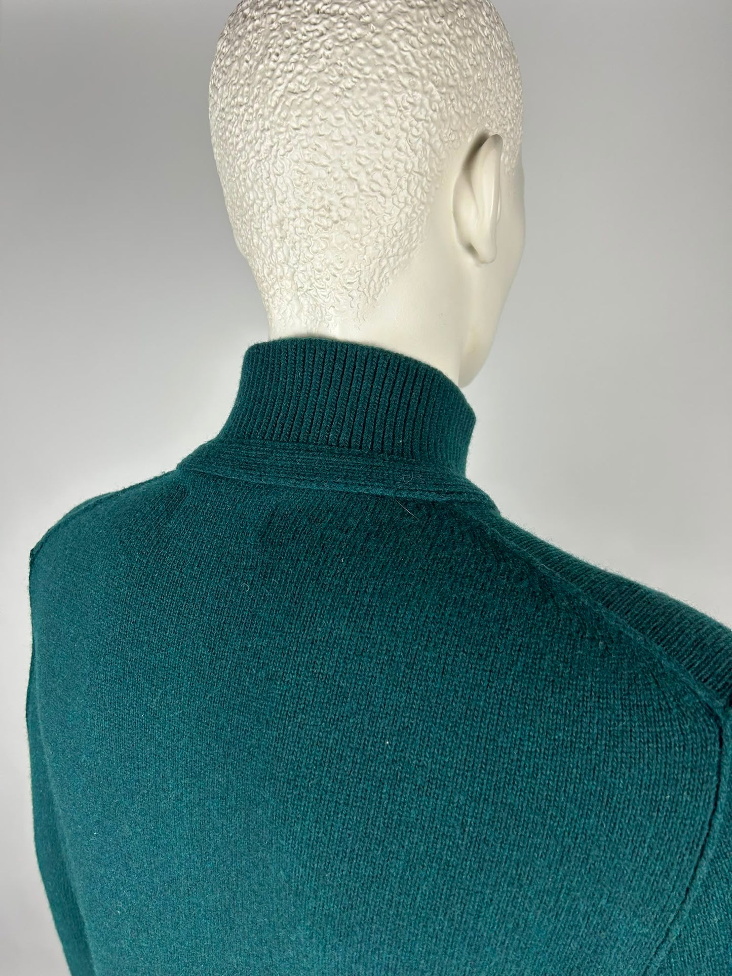 Stone Island Wool Knitwear Quarterzip (XXL)