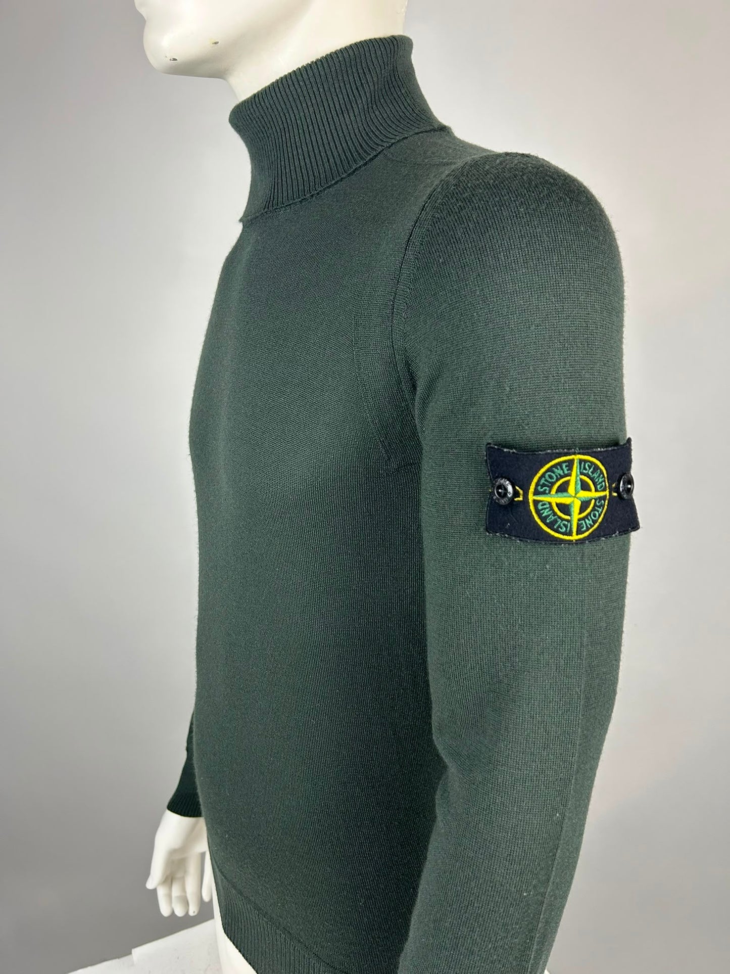 Stone Island Wool Turtle Neck Knitwear Sweater (S)