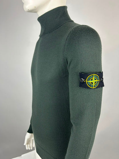 Stone Island Wool Turtle Neck Knitwear Sweater (S)