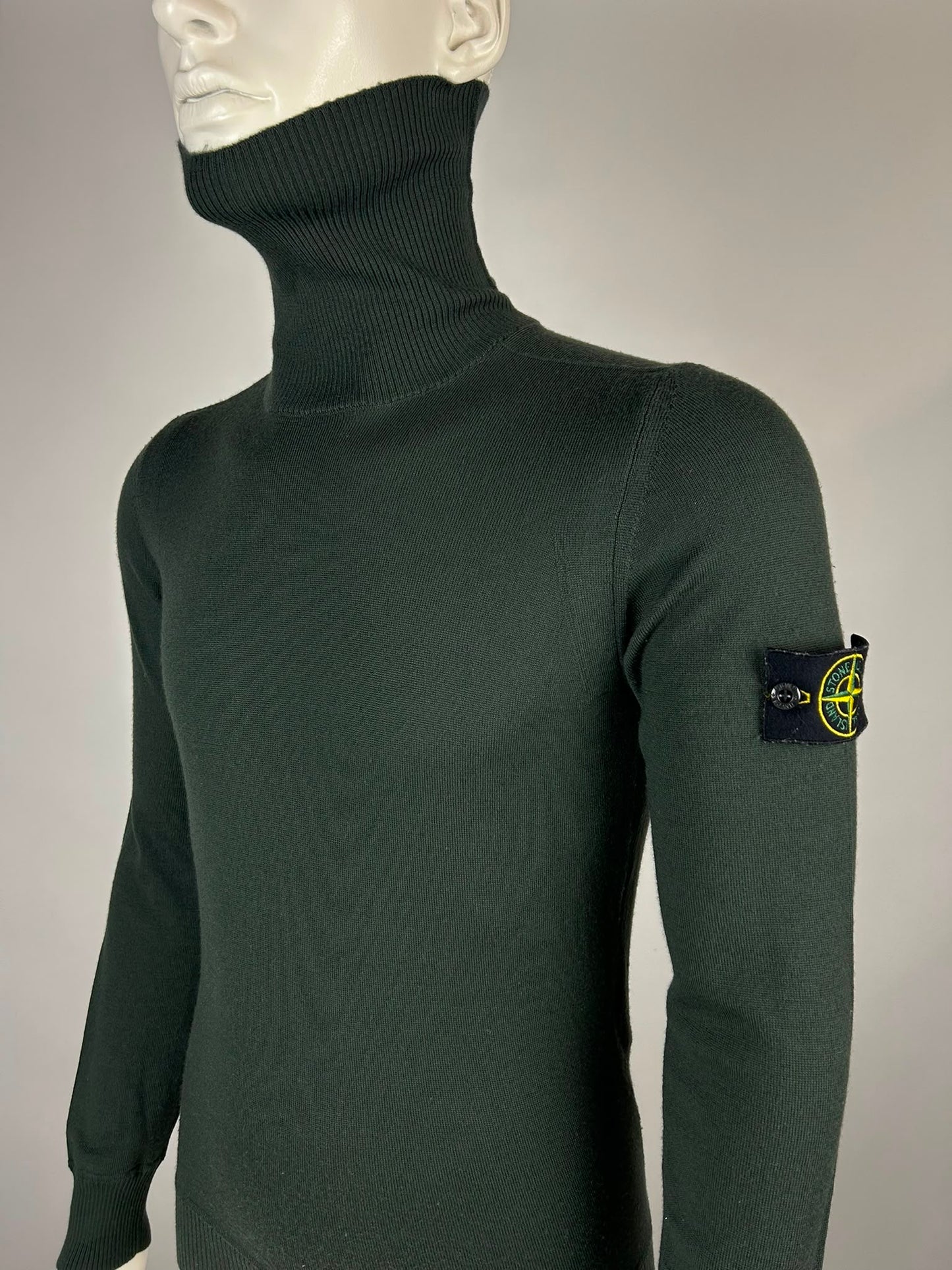 Stone Island Wool Turtle Neck Knitwear Sweater (S)