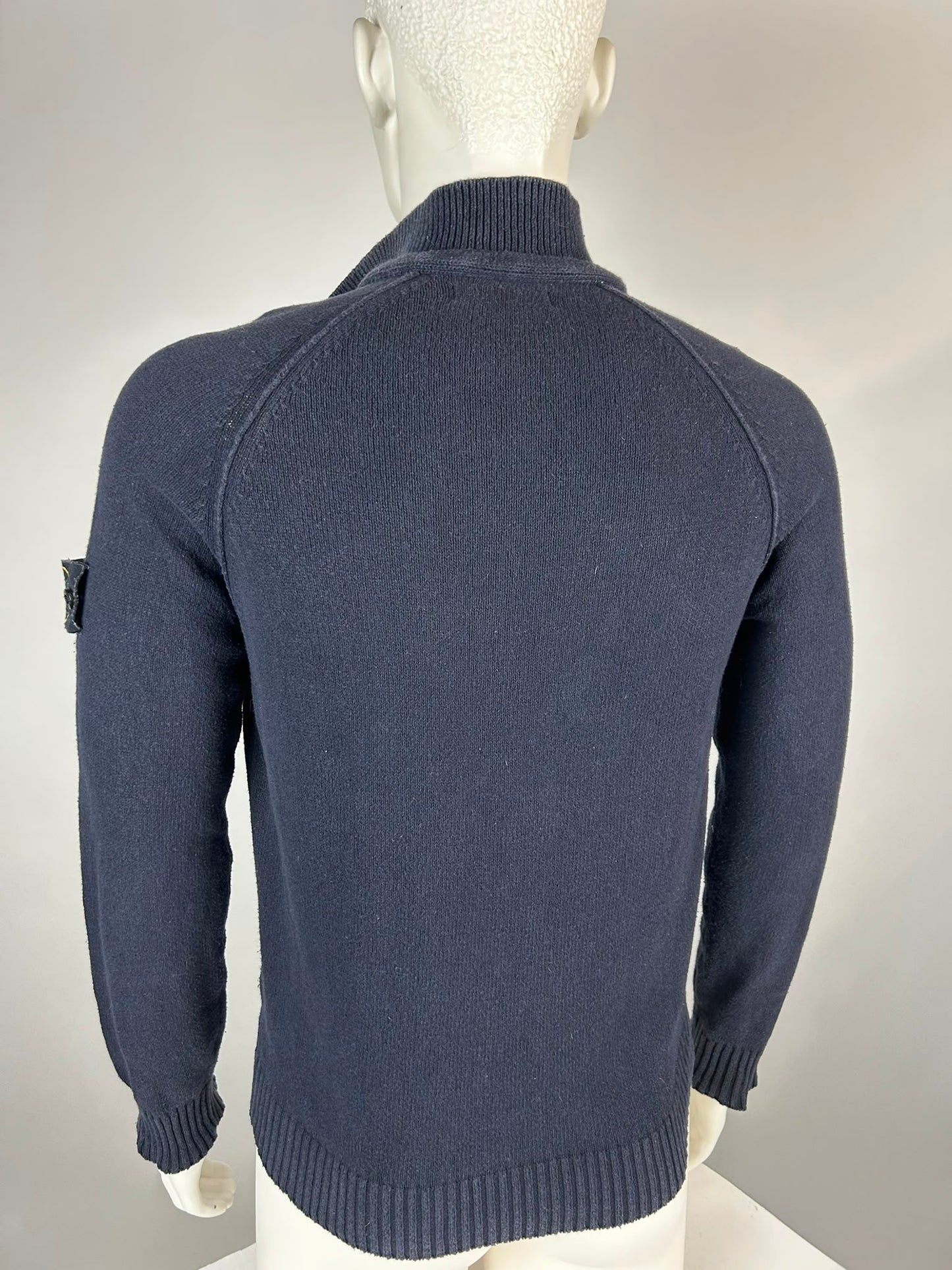 Stone Island Wool Knitwear Quarterzip (S)