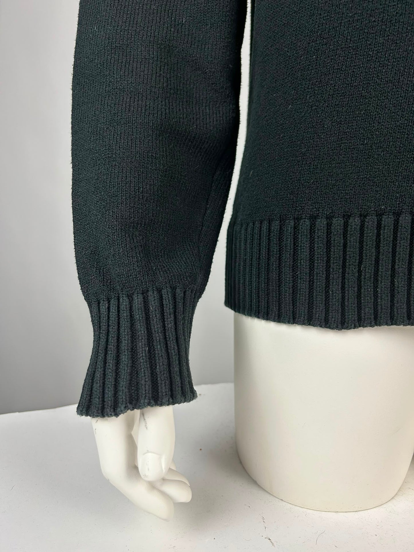 Stone Island Wool Knitwear Quarterzip (XL)
