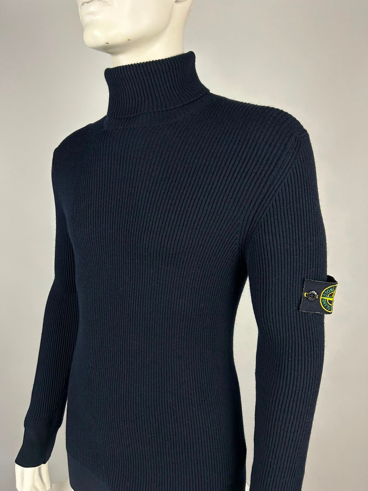 Stone Island Wool Turtle Neck Knitwear Sweater (XL)