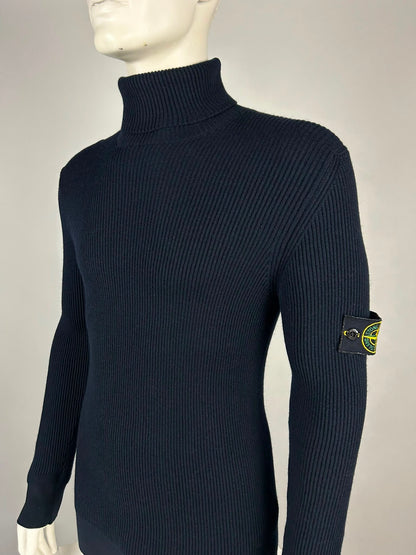 Stone Island Wool Turtle Neck Knitwear Sweater (XL)