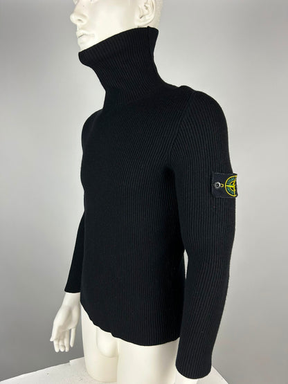 Stone Island Wool Turtle Neck Knitwear Sweater (S)