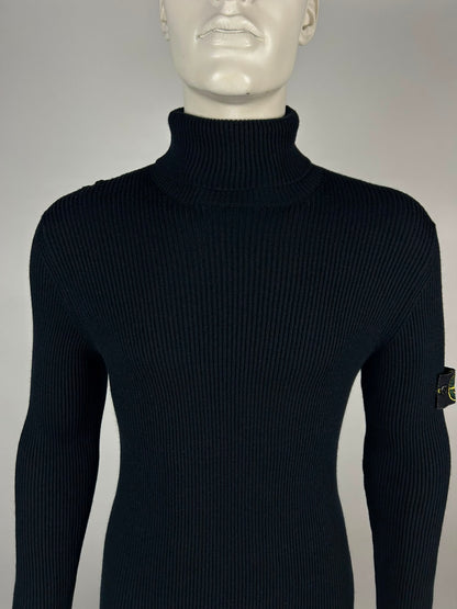 Stone Island Wool Turtle Neck Knitwear Sweater (XL)