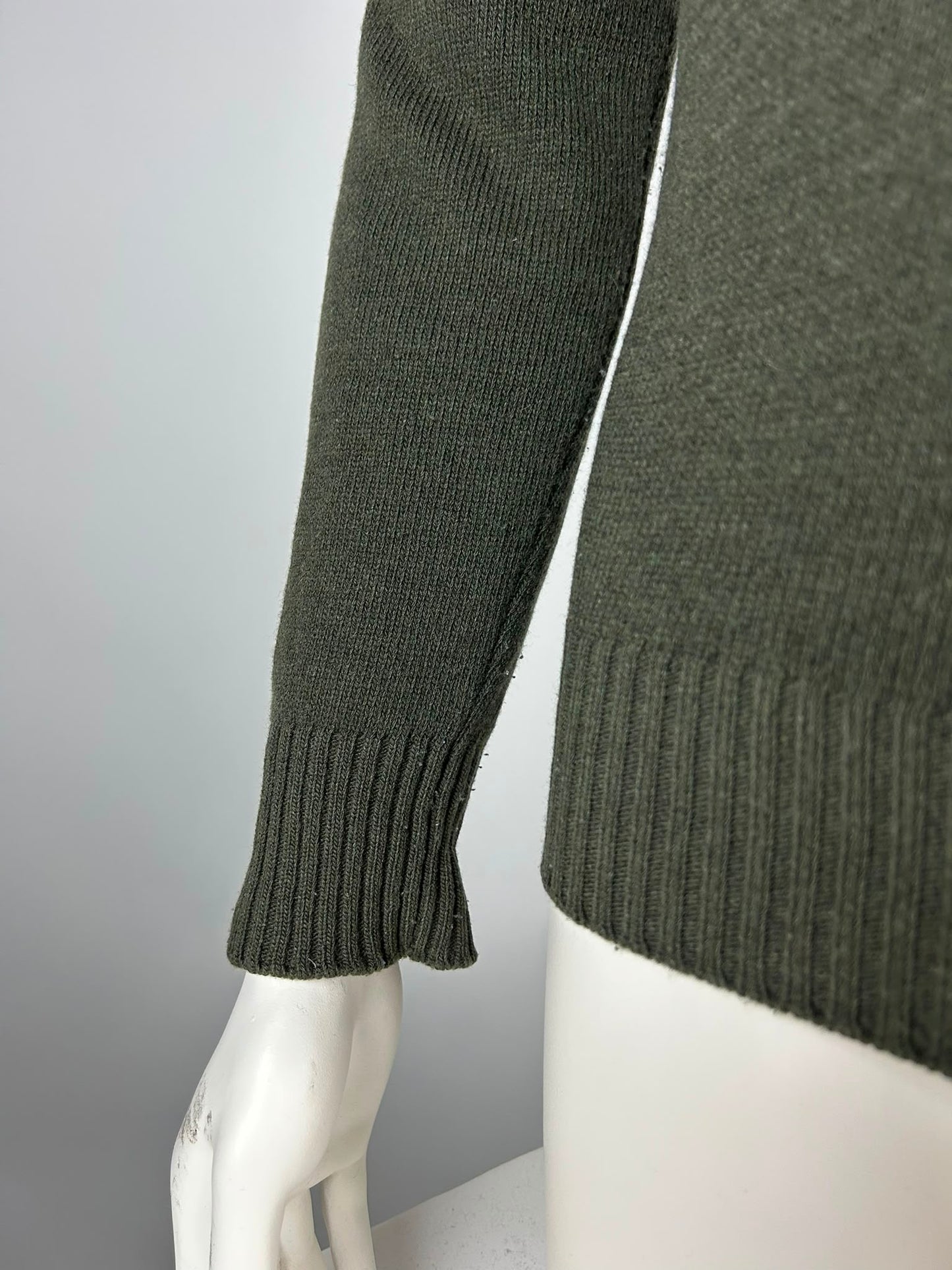 Stone Island Wool Knitwear Quarterzip (M)