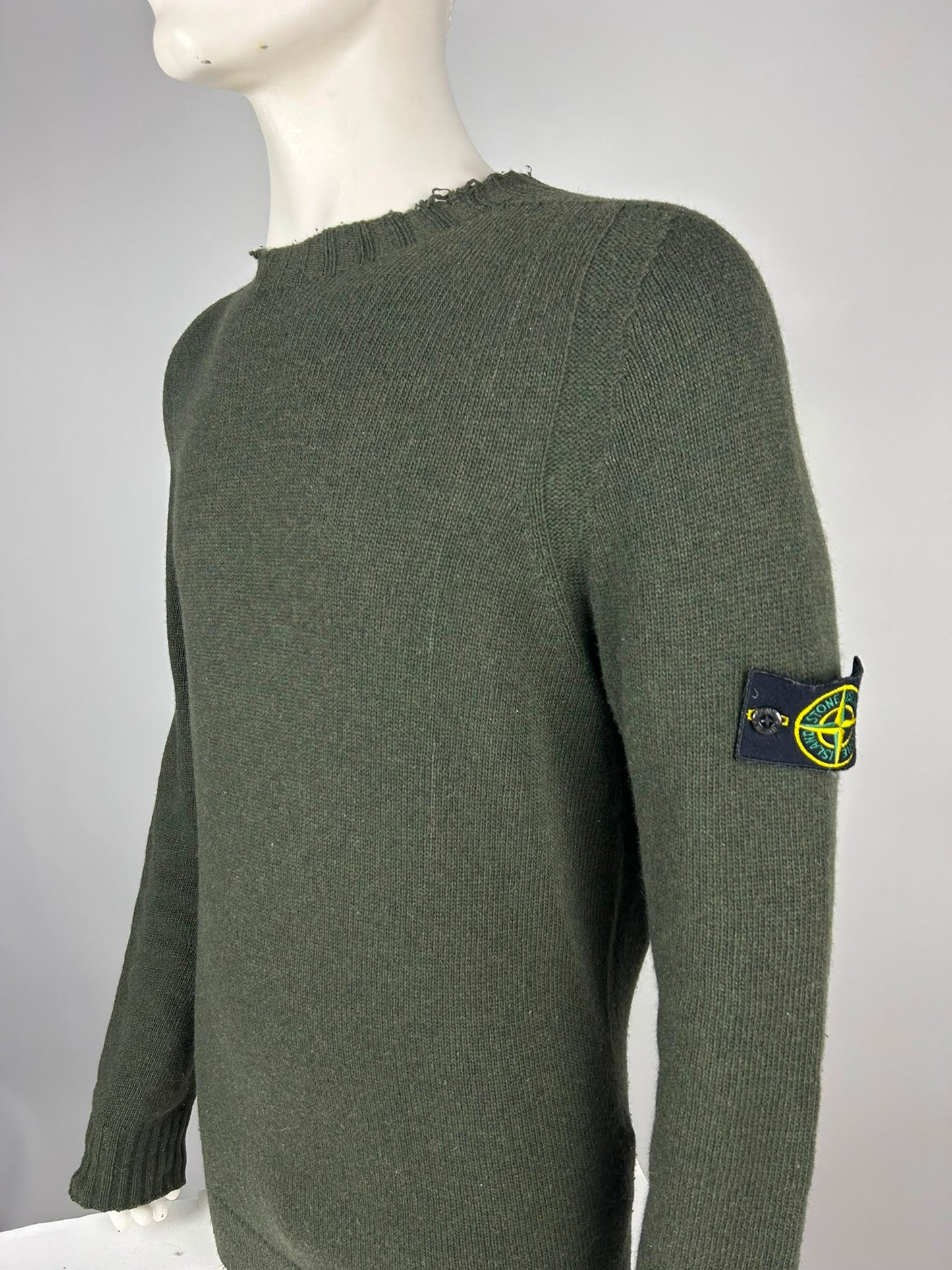 Stone Island Wool Knitwear Sweater (XL)