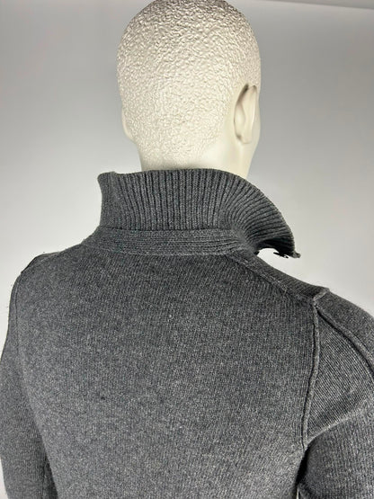 Stone Island Wool Knitwear Quarterzip (M)
