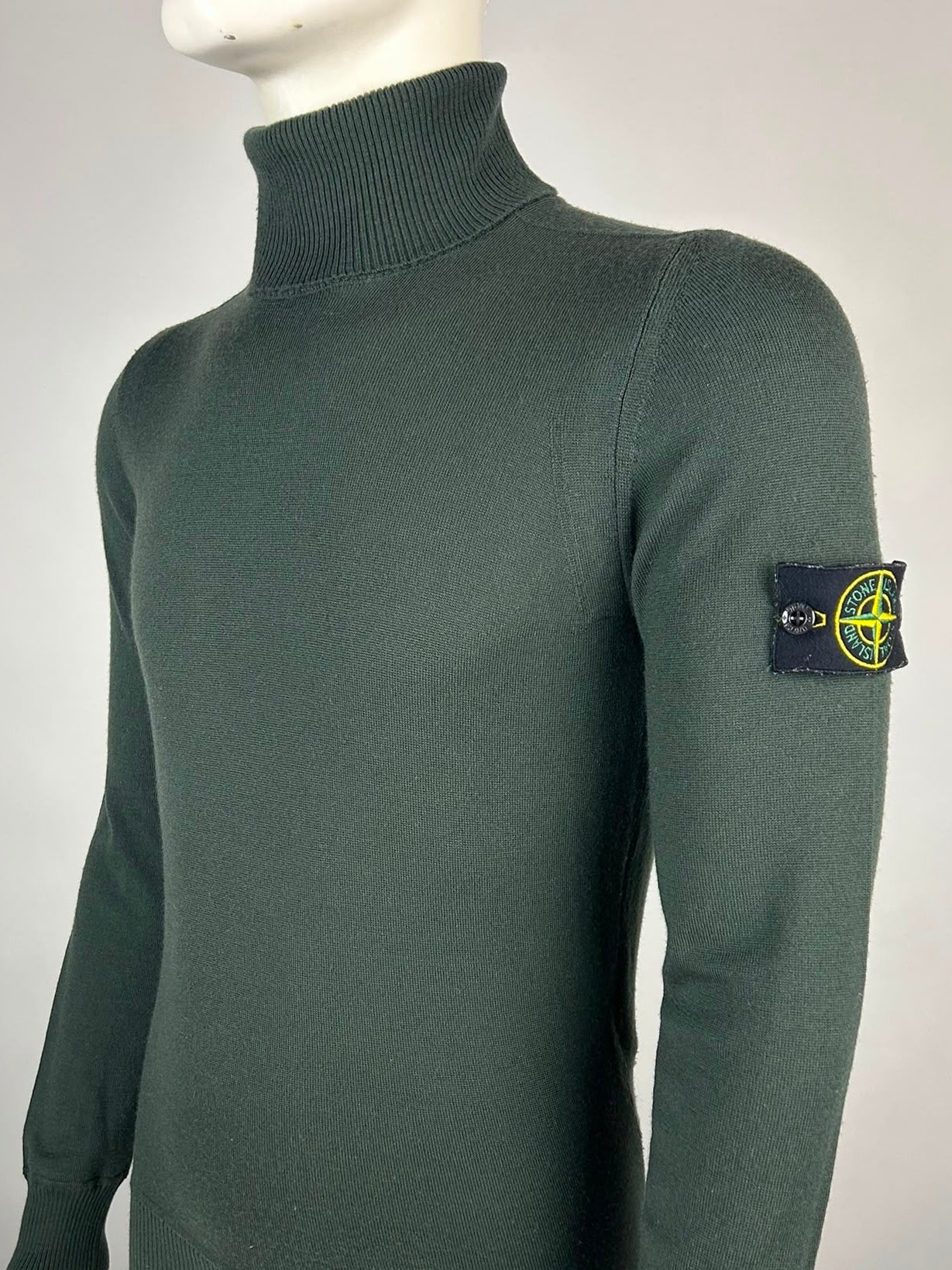 Stone Island Wool Turtle Neck Knitwear Sweater (S)